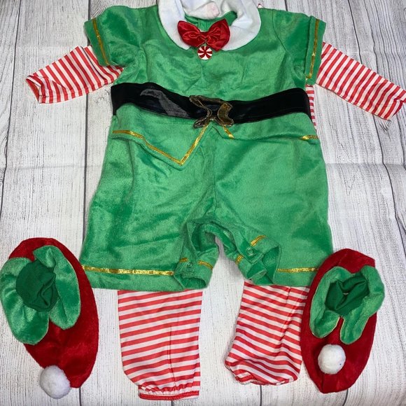 Elf Infant Costume Set 0-6 Months - Picture 10 of 10